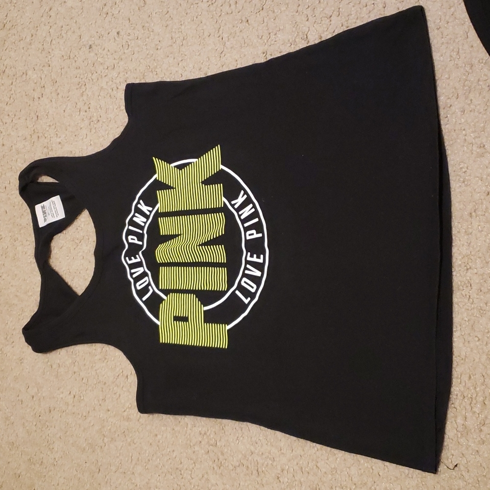 Victoria's Secret PINK Open Back Tank Top